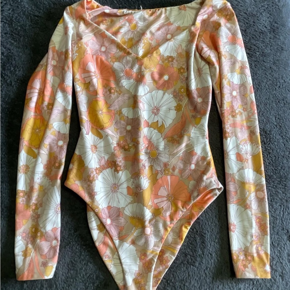 Volcom long sleeve one piece